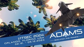ADAMS flies 7000 miles to meet with partners and friends at I/ITSEC 2024, Orlando FL
