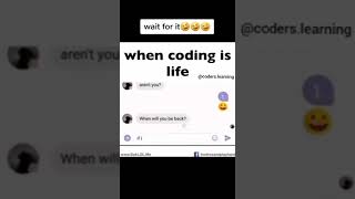 When coding is life | leetcodeofficial | instagram