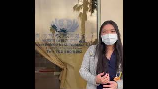 COVID Vaccines at Tzu Chi Buddhist Temple