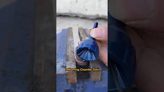 This Deburring Chamfer Tool will clean up your rod🔥🛠️ #tools #besttools
