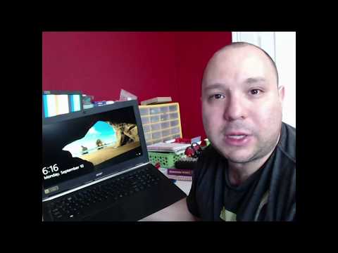 Change a screen of the Acer Aspire V Nitro Gaming Laptop.