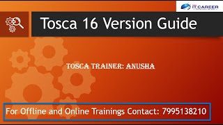 Tosca 16 Version Guide For Everyone || @7995138210