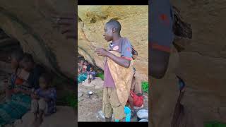 Hadza man smoking a cigarette#hadzabetribe #hadzatribe #shortfeed