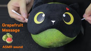 Grapefruit Massage Sounds 🍊 Realistic ASMR For Sleep & Tingles