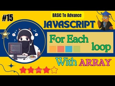 Chapter no 15 | Define For Each loop with Array@CodeWithHarry @ApnaCollegeOfficial@YahooBaba