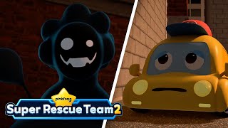 Spooky, Scary Alley and More｜Eee-Ooh, Police Car Series 🚓｜S2｜Pinkfong Super Rescue Team