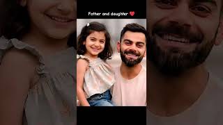 Virat Kohli with his daughter Vamika kohli 🤌❤️ #viratkohli #vamikakohli #fatherdaughter #love