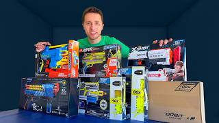 Nerf Rival vs Nerf Hyper vs XShot Chaos - Which is best?