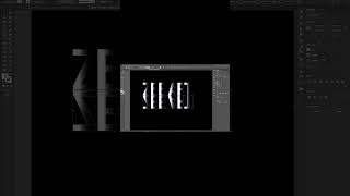 Make a Overlapping Text Shadow Effects in Illustrator Tutorial For Beginner's #shorts  #illustrator