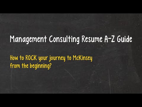 Your Resume Won't Make It to Consulting. Here's Why!