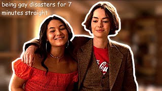 casey and izzie being bi & lesbian disasters for 7 minutes straight