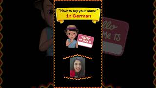 How to Say Your Name in German | Learn German with Srunee #shorts