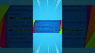 Tablet And Its Main Ingredients (In Urdu) (7th Short)