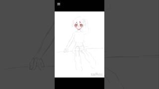 オリキャライラストメイキング#オリキャラ #イラスト #イラストメイキング #アイビスペイント #shorts