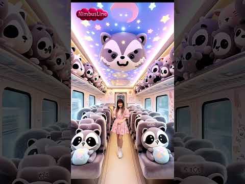 Raccoon Themed Train 🦝 Would you like to ride