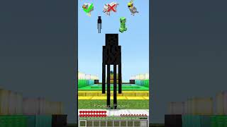 Minecraft jump vs mobs ✨ #minecraft #shorts