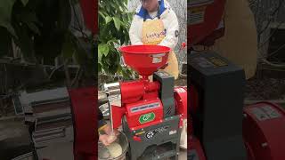 Rice milling and flour grinding, all in one machine, a great helper for farmers#ricemill#discmill