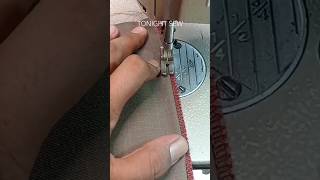 Blind hem | with a sewing machine #shorts #sewing #sewingtutorial