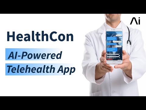 HealthCon - AI-Powered Telehealth & Online Consultation App | Telemedicine App Development