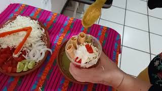 Cómo Preparar Tacos Dorados Ahogados para las Fiestas Patrias🌮