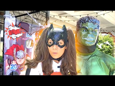 Soso Dresses Up As A Superhero For Some HALLOWEEN Fun And Games