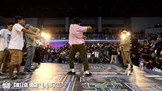 Popping Final Battle：政治大學 vs 台灣大學｜181223 College High vol.14 Stage3