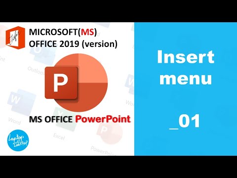 PowerPoint INSERT MENU PART 01