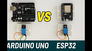 Arduino UNO vs ESP32 – Real Sensor Test with DHT11