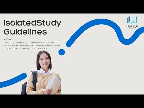 #1 Complete Guide to Registering, Logging In, and Resetting Your Password on IsolatedStudy.in