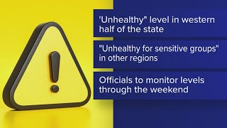 Canadian wildfire smoke pushes Maine air quality to 'unhealthy' levels