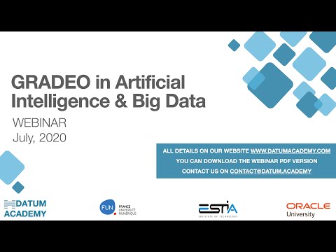 GRADEO in AI & BIG DATA - WEBINAR JULY 17th ❘❘ DATUM ACADEMY