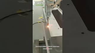 Robot hand welding machine for cabinet case #laserweldingmachine #laserwelding #robotwelding
