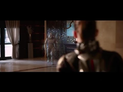 《蚁人2》曝新片段，黄蜂女大战反派幽魂，蚁人在旁边干着急