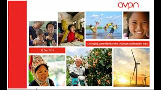 Webinar: Leveraging AVPN Deal Share for Creating Social Impact in India