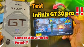 Infinix GT 30 Pro PUBG Mobile Test | Trying Out the LR Triggers: It's So Cool