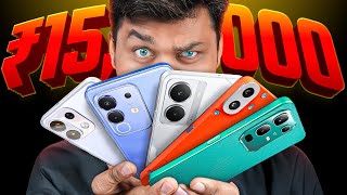 🔥Top 5 Best Smartphones Under ₹15,000! 😳 | MAY 2025