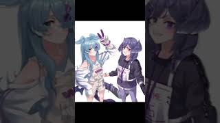 Selen and elira #shorts #short #nijisanjien #selentatsuki #elirapendora