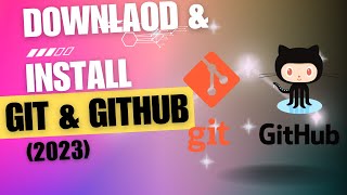 Download & Install Git and GitHub Tutorial | git configuration in 4 minutes