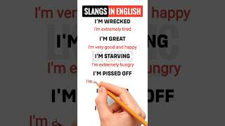 English Slangs Vocabulary #slangs #english #shorts  #lklogic