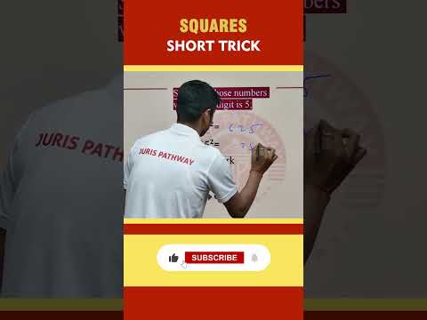 Square Root Trick in 5 Seconds | Math Shortcut for CLAT, CUET, AILET