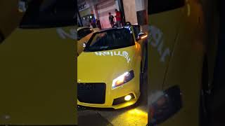 AUDI CON RINES DE LAMBO!! CAR MEET🫡👑