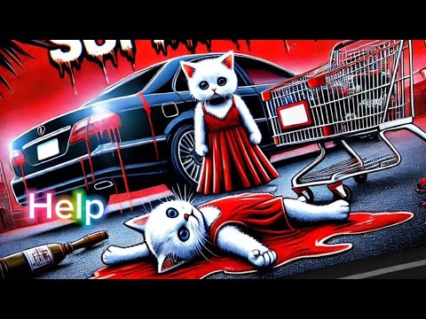Chú Mèo Con Bị Tai Nạn😿🙀! Cảnh Báo Đến Các Cha Mẹ Không Nên Bỏ Con Một Mình Trên Xe Giống Mèo Mẹ.