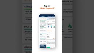 How to make gold loan interest payments using the Bajaj Finserv App?