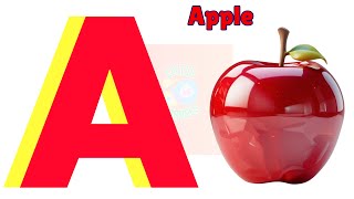 A is for Apple: A A Apple Phonics Song for 2 Years Old Kids | Nursery Rhymes in English