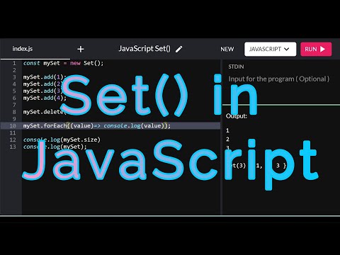 Set in JavaScript