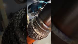 BMW F30 Downpipe install - M3 look get's some noise