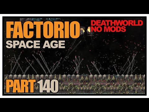 Factorio Space Age - Episode 140 - Legendary Carbon Fiber?! (Deathworld, no mods)