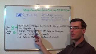 C_SM100_718 – SAP Exam Solution Manager Test Configuration Questions