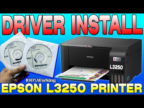 How to Download and Install Epson L3250 Drivers | Easy Step-by Step Guide