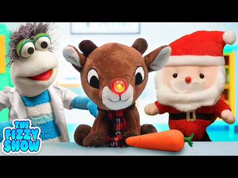 Fizzy The Pet Vet Takes Care Of Rudolf | The Fizzy Show Videos